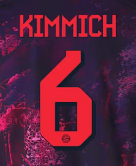 Beflockung FC Bayern München – Champions League · 26/27