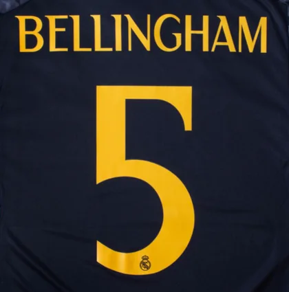 Beflockung Real Madrid – Third