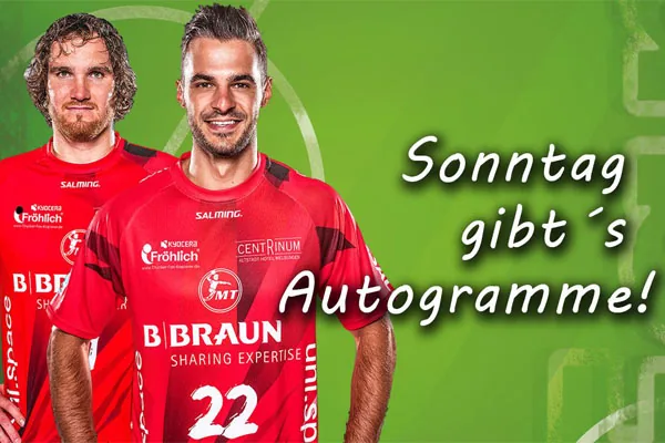Autogrammstunde am Sonntag 29.10.17