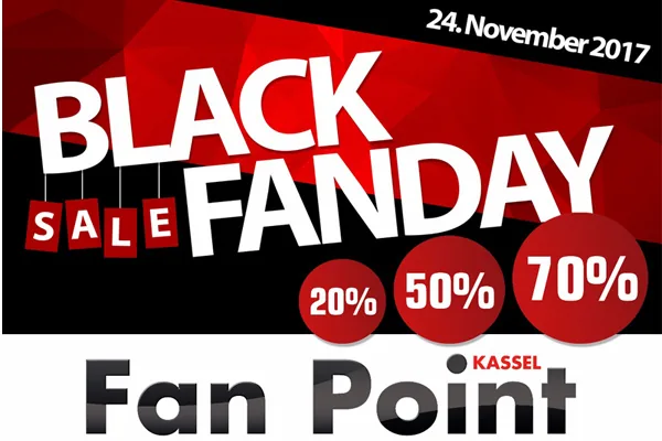 Black FanDay im Fan Point Kassel