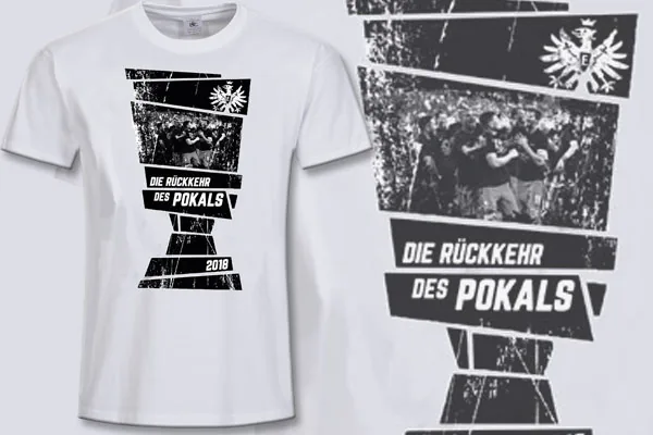 Pokal Sieger Shirt von Eintracht Frankfurt