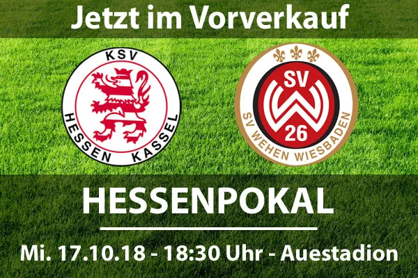 Hessenpokal Vorverkauf startet am 29.09.18