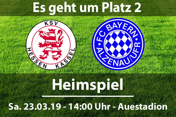 KSV Hessen Kassel gegen Bayern Alzenau