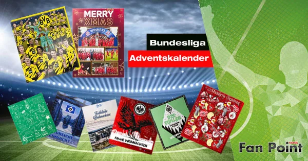 Bundesliga-Adventskalender sind da