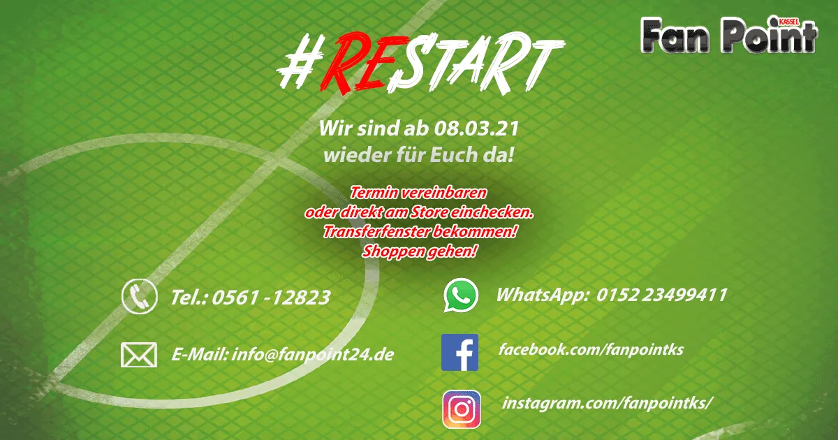 ReStart im Fan Point Kassel