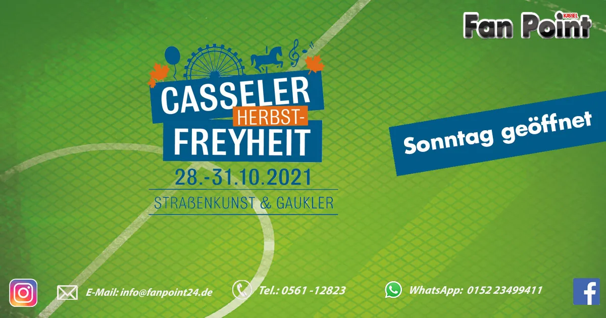 Sonntag geöffnet! Tolle Rabatte!