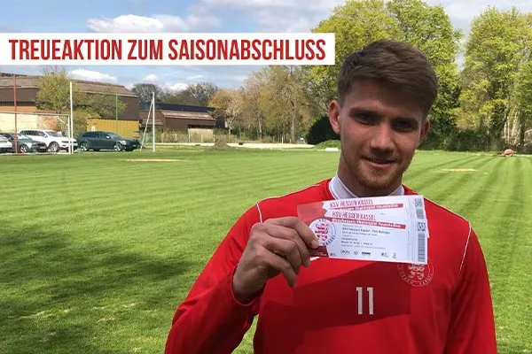 Aktion für die letzten beiden Heimspiele des KSV