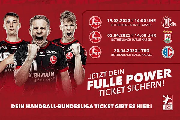 Vorverkauf gegen Kiel, Magdeburg und Erlangen startet