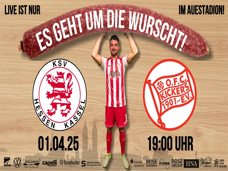 Vorverkauf gestartet: KSV Hessen Kassel vs. Kickers Offenbach!